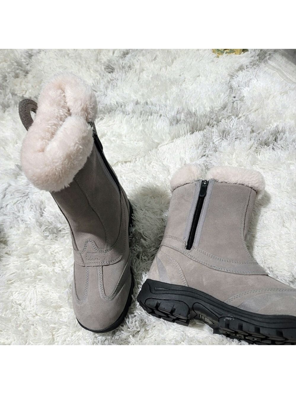 Sorel Women's Suede Insulated Winter Boots Size 7